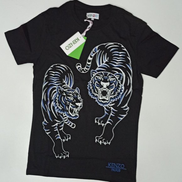 kenzo double tiger t shirt